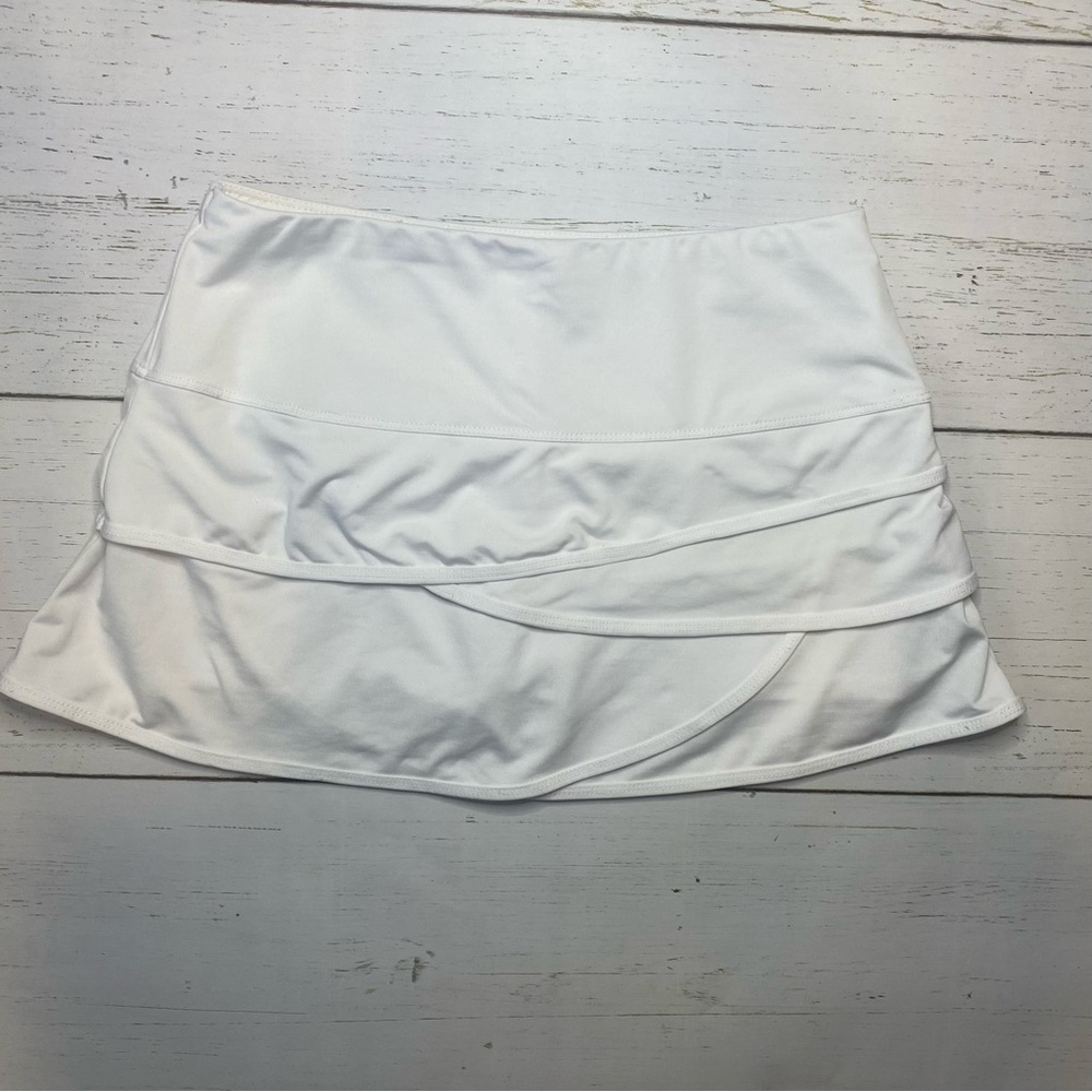 white tennis skirt by Lucky in Love. size small.